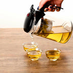 Bule de Vidro 600ml com Infusor | Chá Prático e Elegante